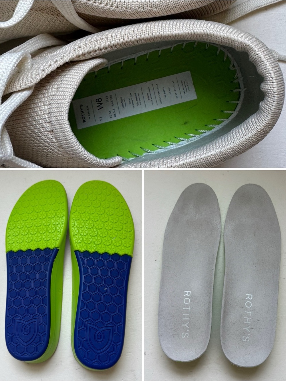 Rothy’s The Lace Up Sneakers - Picture 14 of 16